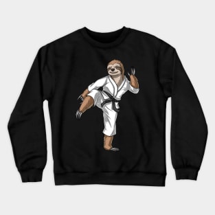 Sloth Karate Crewneck Sweatshirt